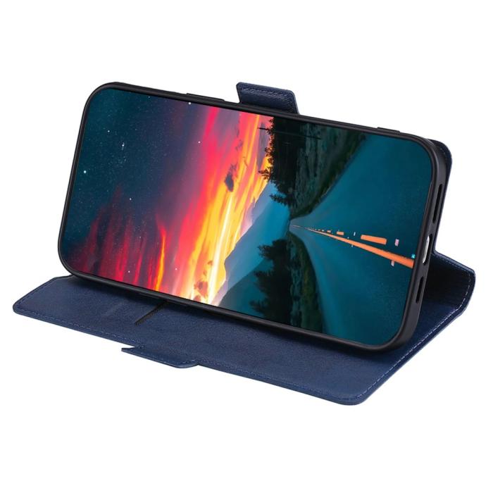 Bild 2,  TCL 403 (2023) Fodral Slim Läder Blå