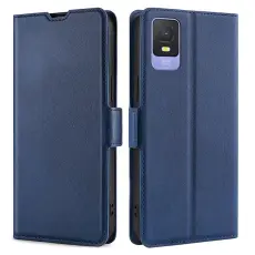 TCL 403 (2023) Fodral Slim L&auml;der Bl&aring;