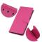  OnePlus 15R Fodral Litchi Läder Rosa