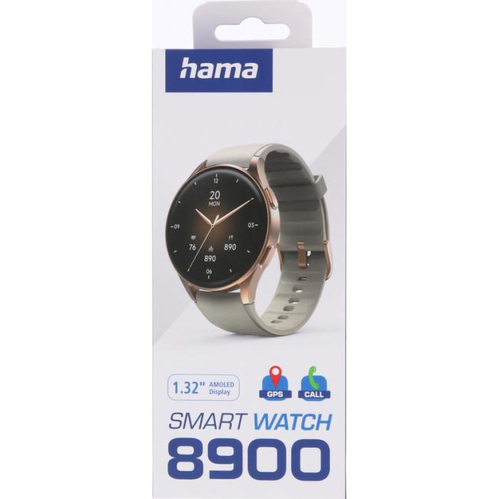 Bild 6, HAMA Hama Smartklocka 8900 Guldbeige