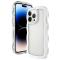  iPhone 14 Pro Max Skal Wavy Hybrid Vit