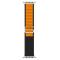 ColorPop Apple Watch 38/40/41/42 mm Armband Alpine Pro Loop Svart/Orange