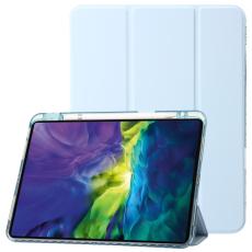  iPad Pro 11 2025/2024 Fodral Tri-Fold Pennh&aring;llare Hybrid Bl&aring;