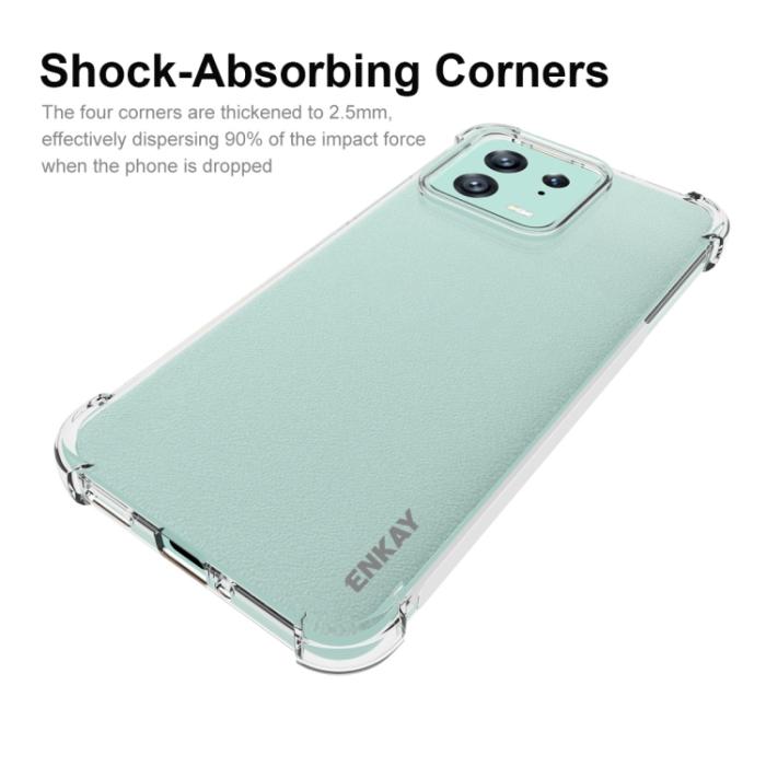 Bild 4, ENKAY ENKAY Xiaomi 13 5G Skal Shockproof TPU Transparent