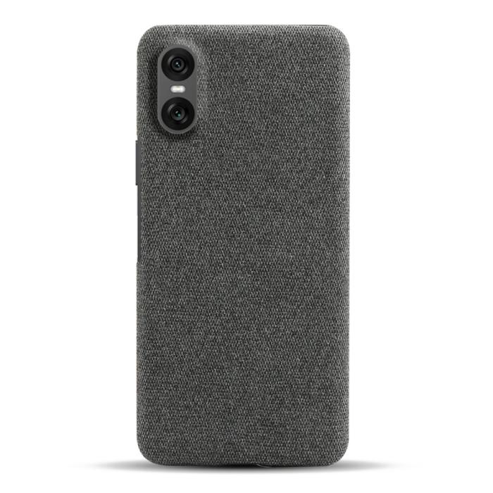 Bild 3,  Sony Xperia 10 VII Skal Tygbelagt Grå