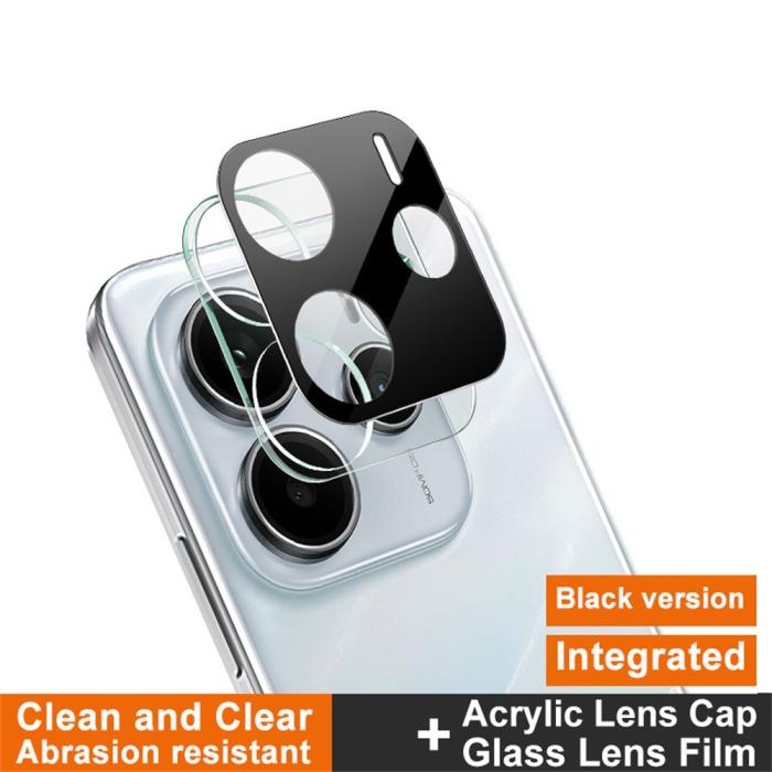 Bild 2, IMAK IMAK Redmi Note 14 5G Linsskydd Härdat Glas Svart
