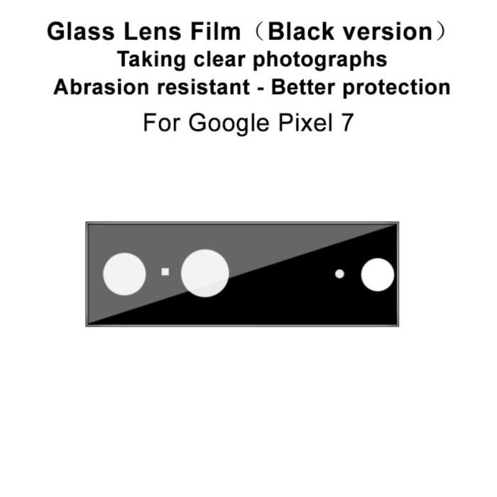 Bild 2, IMAK IMAK Google Pixel 7 Linsskydd Härdat Glas Svart