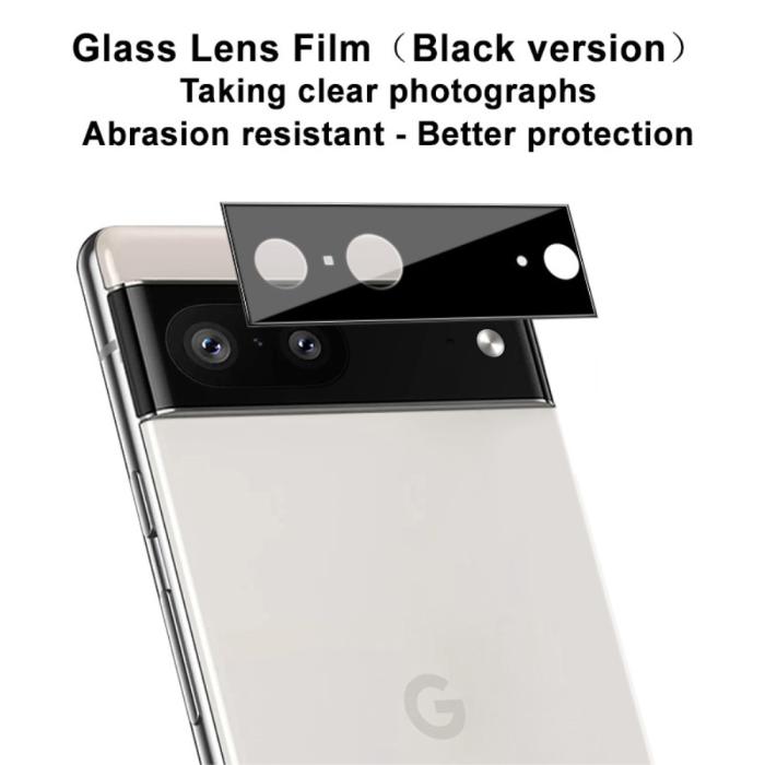 Bild 3, IMAK IMAK Google Pixel 7 Linsskydd Härdat Glas Svart
