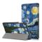  Huawei MatePad T 10 / T 10s - Tri-Fold Fodral - Brush Painting