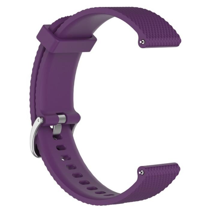 Bild 3,  Diamond Silikon Armband För Smartwatch - Lila (22mm)