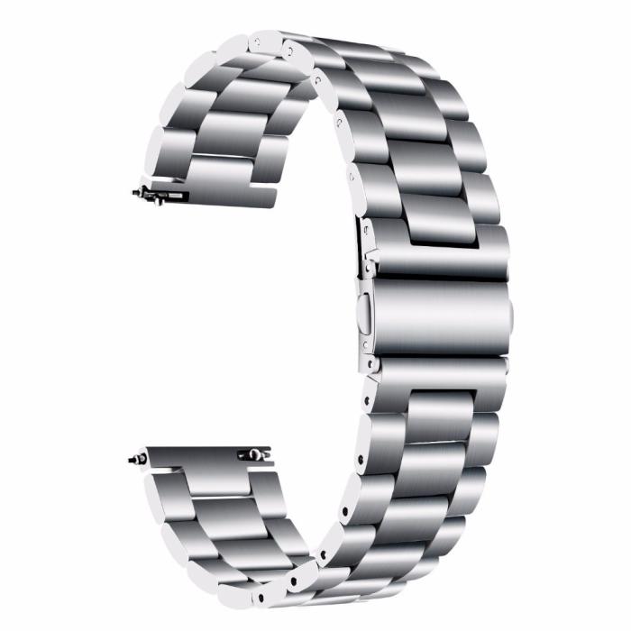 Bild 2,  Lyxigt Metallarmband I Rostfritt Stål - Silver (20mm)