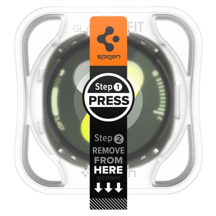 Bild 2, Spigen Spigen Galaxy Watch 8 40 mm 2-PACK Skärmskydd GLAS.tR 