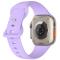 ColorPop Silikon Armband Butterfly Apple Watch 42/44/45/46/49 mm (S/M) Lila