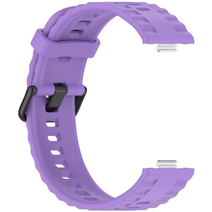 Bild 3,  Huawei Watch Fit 4 Pro / 4 / 3 Armband Silikon Lila