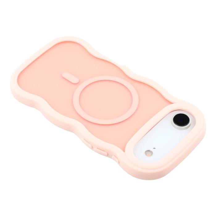 Bild 5,  iPhone Air Skal MagSafe Wavy Matt Ljus Rosa
