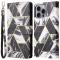 iPhone 16 Pro Max Fodral Marmor Tryck Svart