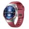  Huawei Watch GT 6 Pro 46 mm Armband AeroSilicone Vinröd