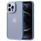  iPhone 12 Pro Max Skal Classic Hybrid Matt Baby Blue