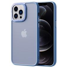  iPhone 12 Pro Max Skal Classic Hybrid Matt Baby Blue