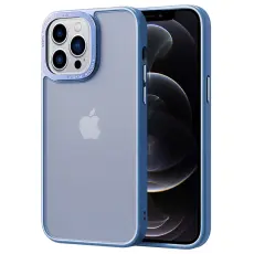  iPhone 12 Pro Max Skal Classic Hybrid Matt Baby Blue