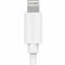 Smartline Smartline 3m Lightning MFi Laddningskabel Vit