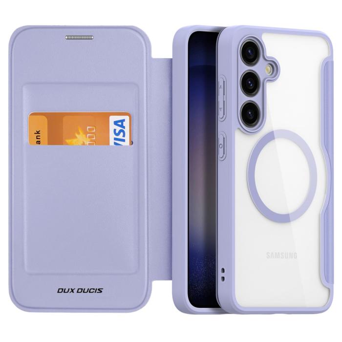 Bild 2, DUX DUCIS DUX DUCIS Galaxy S24 Plus Fodral MagSafe Skin X Pro Lila