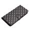  Samsung Galaxy S26 Plus Fodral Polka Dot Läder Svart/Vit
