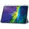  iPad Pro 11 2025/2024 Fodral Tri-Fold Pennhållare Hybrid Blå