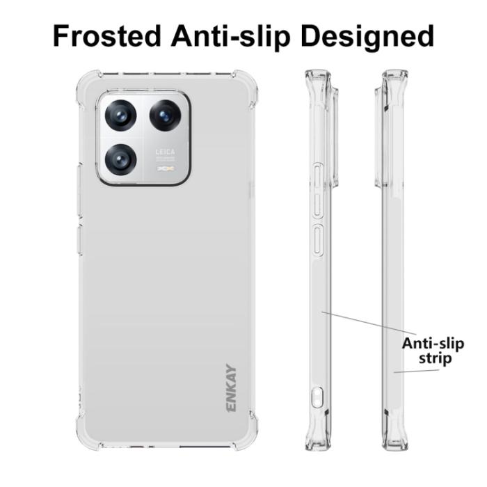 Bild 2, ENKAY ENKAY Xiaomi 13 Pro 5G Skal Shockproof TPU Transparent