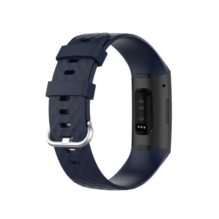 Bild 3,  Armband Fitbit Charge 3 / 4 Navy Blue