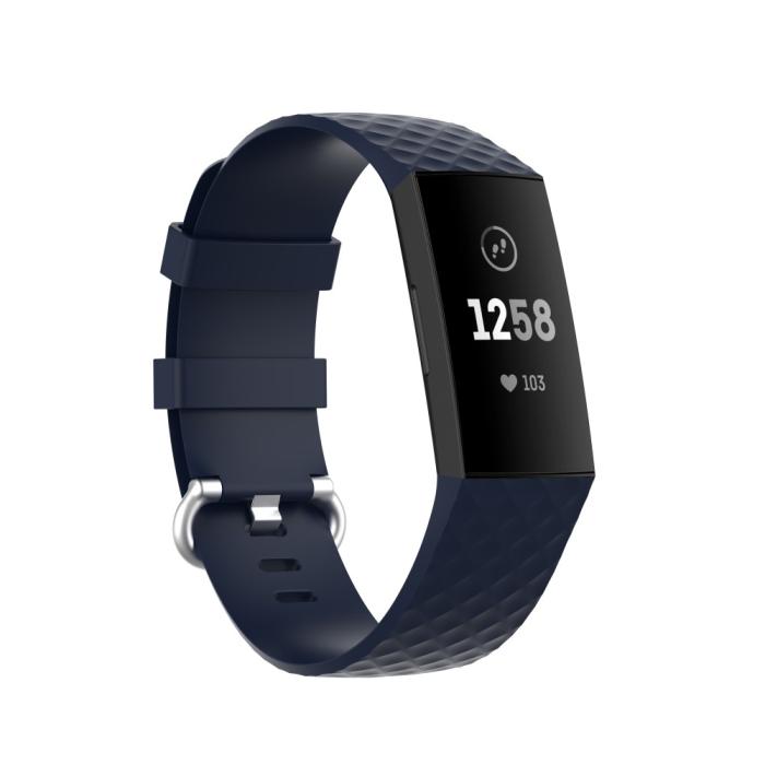 Bild 5,  Armband Fitbit Charge 3 / 4 Navy Blue