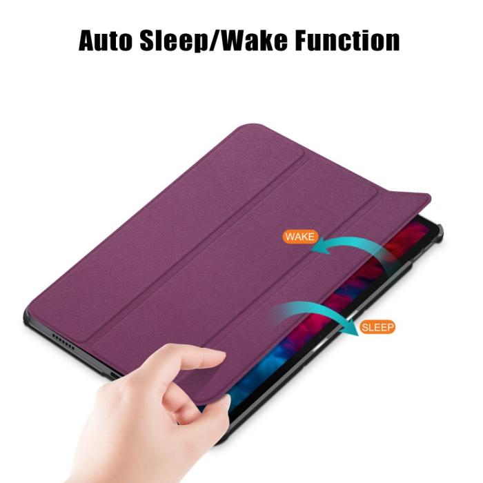 Bild 3,  Lenovo Tab P11 Pro - Tri-Fold Fodral - Lila