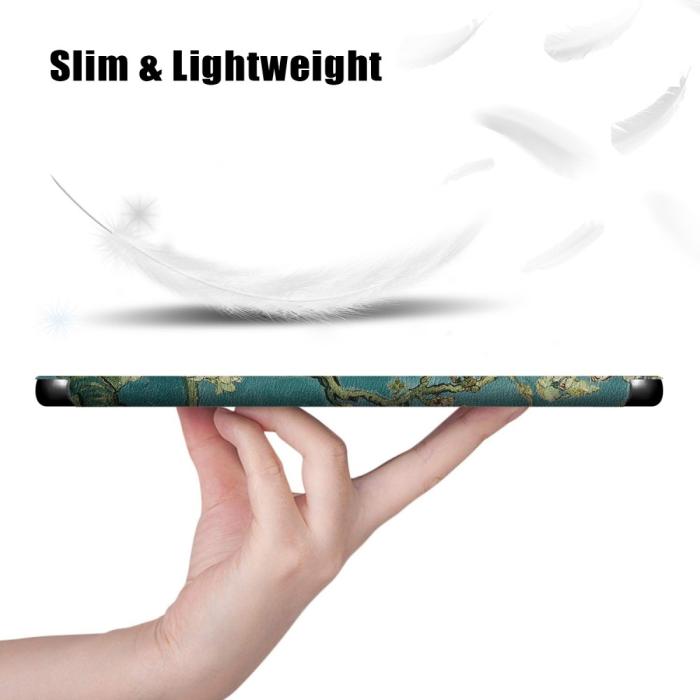 Bild 4,  Lenovo Tab P11 Pro - Tri-Fold Fodral - Peach Blossom