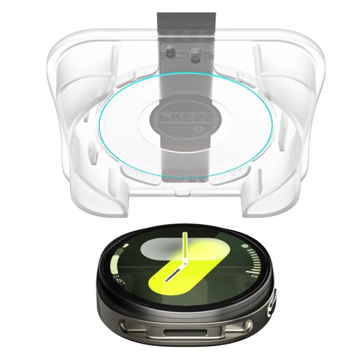 Bild 4, Spigen Spigen Galaxy Watch 8 40 mm 2-PACK Skärmskydd GLAS.tR 