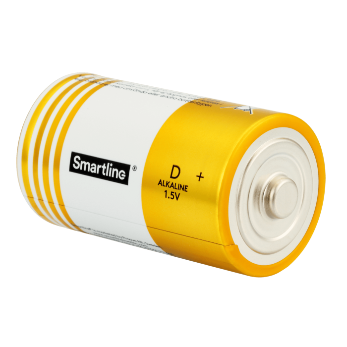 Bild 2, Smartline Smartline D LR20 1.5V Alkaliskt Batteri 2-pack