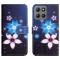  Motorola Moto G86 Power/G86 5G Fodral Läder Blommor