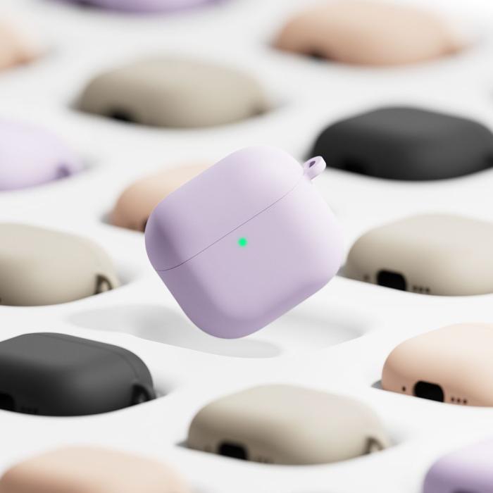 Bild 6, Ringke Ringke AirPods 4 Skal Silikon Pink Sand