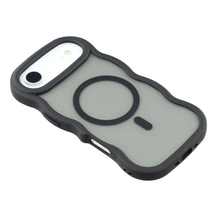 Bild 4,  iPhone Air Skal MagSafe Wavy Matt Svart