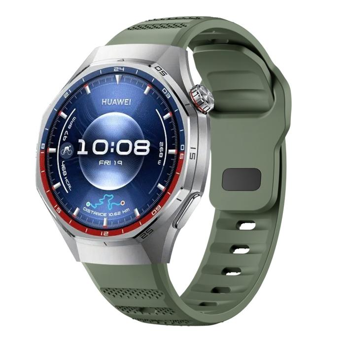 Bild 3,  Huawei Watch GT 6 Pro 46 mm Armband AeroSilicone Grön