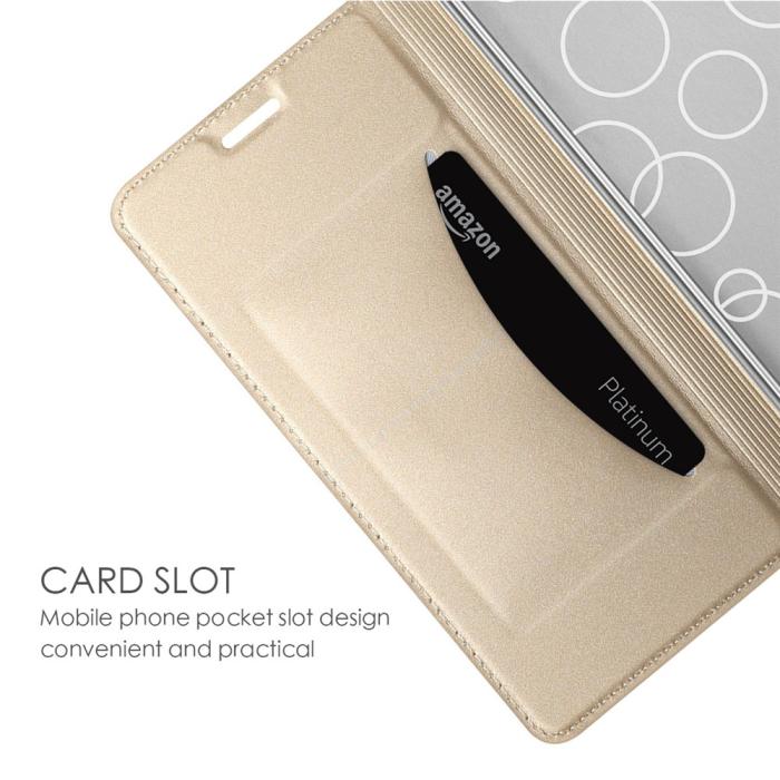 Bild 4,  OnePlus Nord 5 5G Fodral Flip Läder Guld