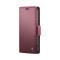 CASEME CASEME Samsung Galaxy S25 Fodral RFID Läder Röd