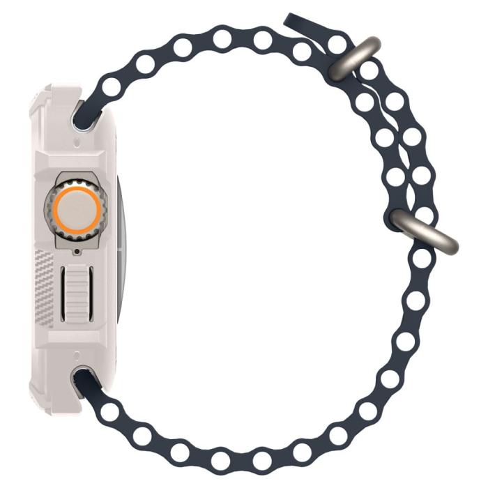 Bild 6, Spigen Spigen Apple Watch Ultra 49 mm Skal Rugged Armor Dune Beige