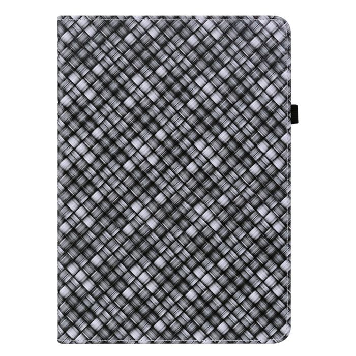 Bild 2,  Samsung Galaxy Tab A8 10.5 Fodral Vävd Textur Svart