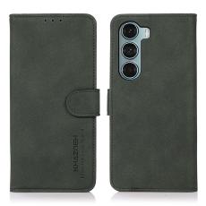 KHAZNEH KHAZNEH Motorola Moto G200 Fodral Retro L&auml;der Gr&ouml;n