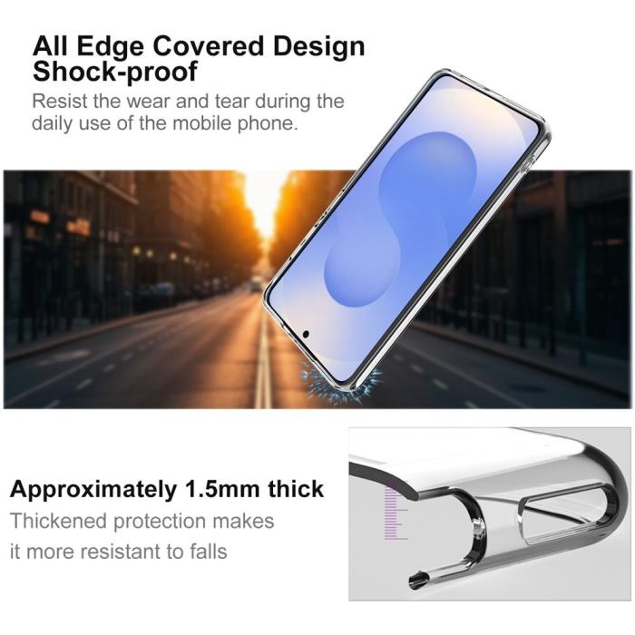 Bild 4, IMAK IMAK Samsung Galaxy S26 Skal Soft TPU Transparent