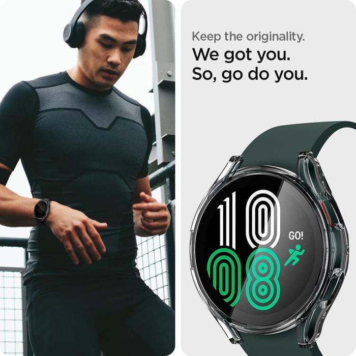 Bild 6, Spigen Spigen Galaxy Watch 4/5 44 mm Skal Ultra Hybrid Transparent