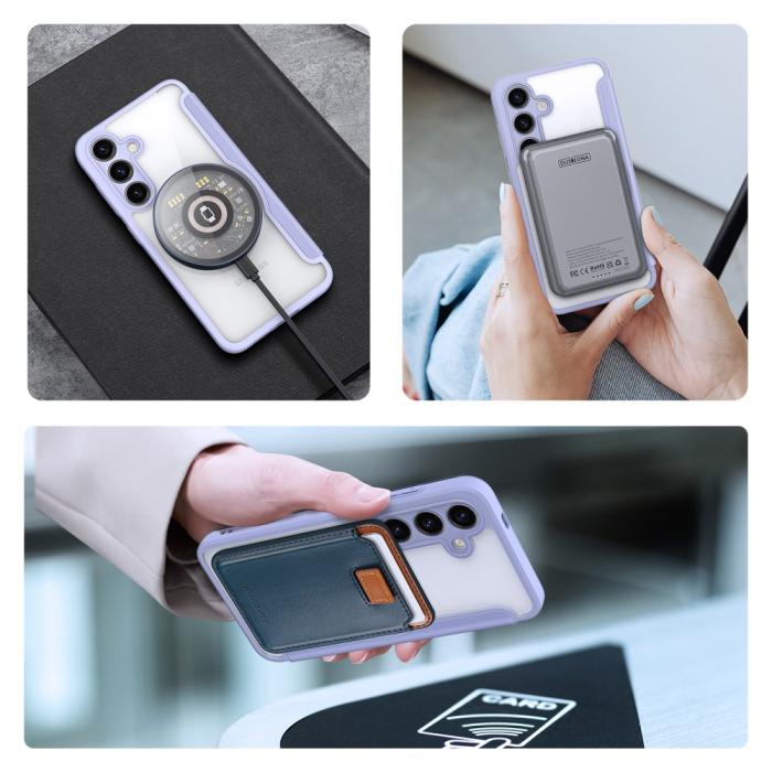Bild 5, DUX DUCIS DUX DUCIS Galaxy S24 Plus Fodral MagSafe Skin X Pro Lila