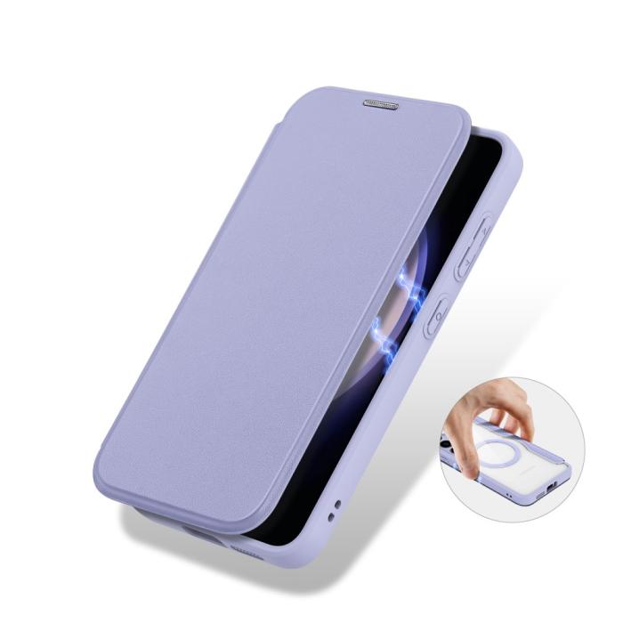 Bild 6, DUX DUCIS DUX DUCIS Galaxy S24 Plus Fodral MagSafe Skin X Pro Lila