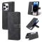 AZNS AZNS iPhone 14 Pro Fodral Skin Feel Läder Svart