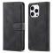 AZNS AZNS iPhone 14 Pro Fodral Skin Feel Läder Svart